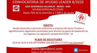 8ª Convocatoria de Ayudas LEADER (COVID - 19)